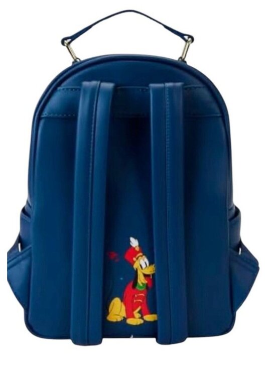 Loungefly Disney Mickey Mouse Marching Band Backpack Music Bag Pluto Minnie NWT main image 6